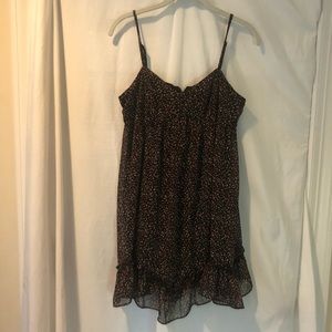 Cope Floral Spaghetti Strap Tank Dress